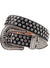 Milano Belt - Stones And Studs - Black And Clear