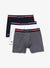 Lacoste Underwear -  Iconic Stretch Briefs 3-Pack - Navy Blue and White - 6H3377-51 525