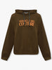 Versace Hoodie - Cotton Brushed - Olive - 73GAIT04