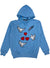 Focus Hoodie - Broken Heart Dove - Caro Blue - 80497