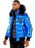 George V Puffer Jacket - Stones - Royal Blue - GV9628