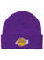 Mitchell & Ness Hat - NBA Fandon Beanie Lakers - Purple - KTCFMM19260