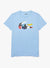 Lacoste T-Shirt - Patchwork Crocodile - Light Blue Blue-HBP - TH0822
