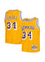 Kids Mitchell & Ness Kids Jersey - Lakers 34 O'Neal  - Yellow