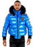 George V Puffer Jacket - Stones - Royal Blue - GV9628