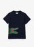 Lacoste Kids T-Shirt - Big Green Croc - Navy - TJ6847