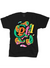 Capital Denim T-shirt - Drip - Black - CPTL05