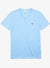 Lacoste T-Shirt - V-Neck Pima Cotton Jersey - Blue-HBP - TH6710