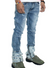 Majestik Jeans - Stacked Rips and Repair - Gradation Ash - DL2243
