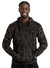 Coogi Hoodie - Nightfall Knit - Black And Gold - C62103