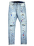 Focus Jeans - Paint Splash - Vintage Blue - 3360