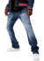 Jordan Craig Jeans - Stacked Crouching Tiger -  Dark Blue - JTF91628