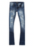 Jordan Craig Jeans - Stacked Crouching Tiger -  Dark Blue - JTF91628