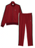 Lacoste Sweatsuit -  Paris Monogram Zip-Up - Red - SH1368