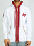 LNL Hoodie - Leather - White and Red - LLFZ1025502