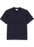 Lacoste T-Shirt - Relaxed Fit Quilted Badge - Navy Blue - TH210451