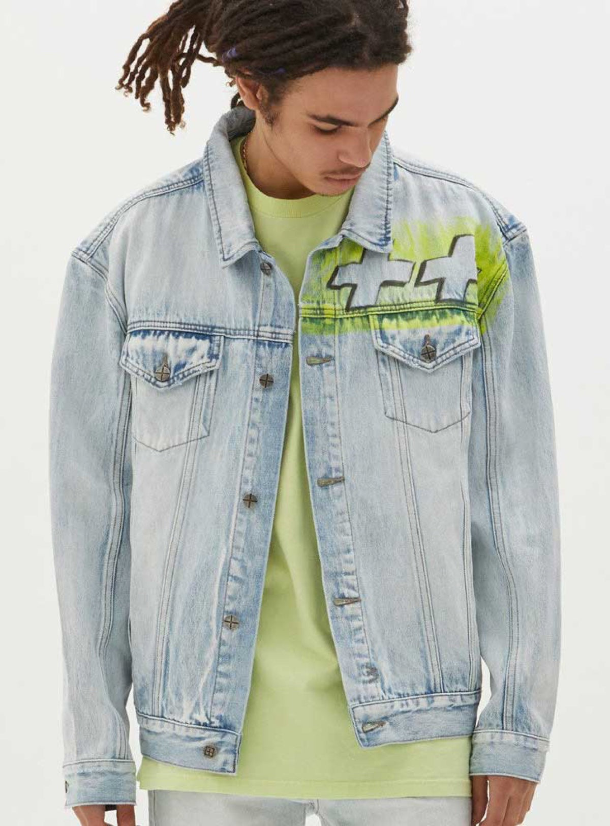 熱販売 denim button no soduk jacket スドーク 19ss Gジャン/デニム