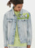 Ksubi Denim Jacket - Stoked Neon - Blue - 5000004591