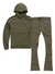 Jordan Craig Sweatsuit - Uptown Stacked - Olive - 8821H