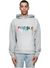 Purple-Brand Hoodie - Painted Wordmark - Grey - P447-HHGW124