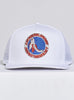 LNL Snapback - B. Clip - Red and Blue on White - 106