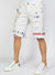 LNL Shorts - USA Strapped Denim - White with Red and Navy - LLDS421104