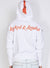 LNL Hoodie - B. Clip Pullover - White and Orange - LLRHCHSE1025301