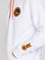 LNL Hoodie - B. Clip Pullover - White and Orange - LLRHCHSE1025301