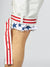 LNL Shorts - USA Strapped Denim - White with Red and Navy - LLDS421104