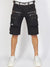 LNL Shorts - Strapped - Black with White - LDS421102