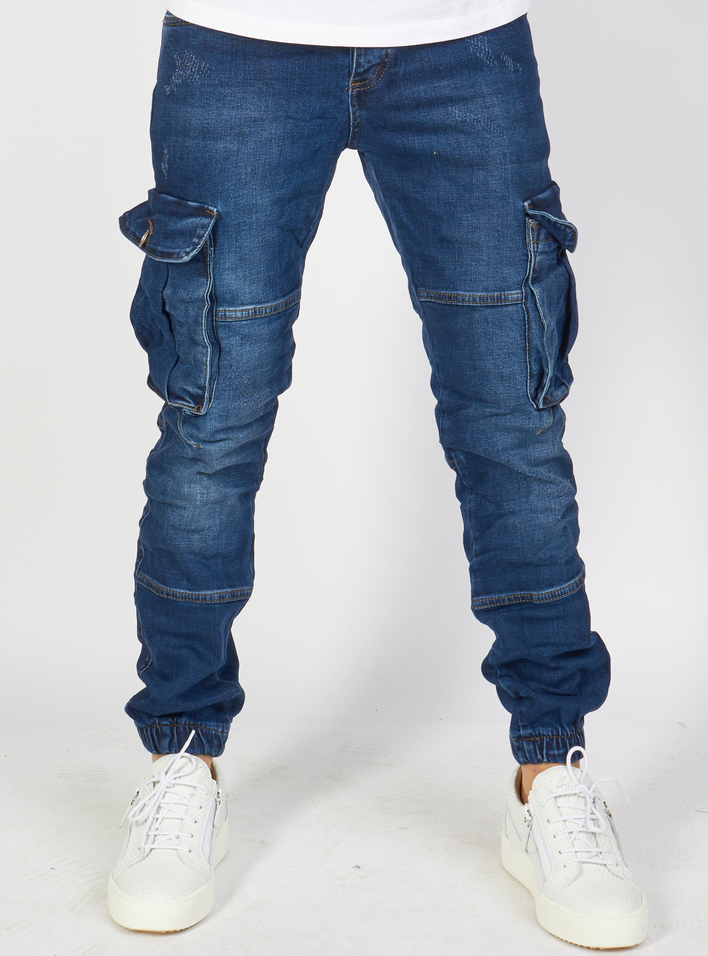 Buyer's Choice Jeans - Cargo - Blue - ESKI 1 20-K049 – Vengeance78