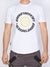 LNL T-Shirt - Target - White, Yellow And Black