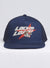 LNL Snapback - Heavy Hitta - Silver and Red on Navy - 201