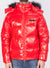 Vengeance78 Puffer Jacket - Vengeance of Cincy - Red and Black