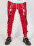 Buyer's Choice Pants - Side Black Strap - Red - 5149