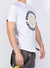 LNL T-Shirt - Target - White, Yellow And Black