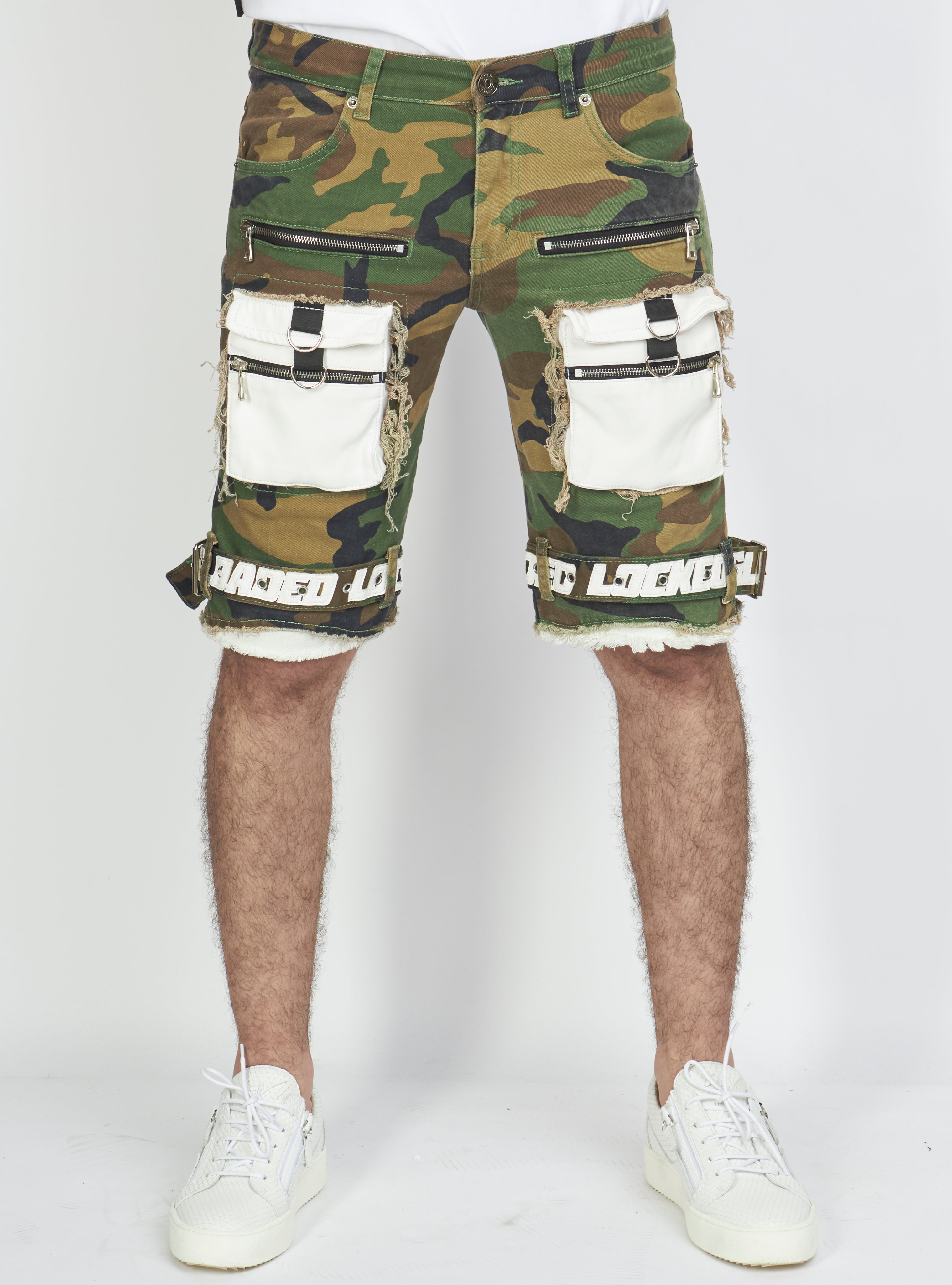 LNL Shorts - Strapped Denim - Camo - LLTS421105 – Vengeance78