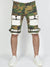 LNL Shorts - Strapped Denim - Camo - LLTS421105