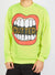Buyer's Choice Sweater - Lips - Neon Yellow - SW-21562