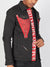 Buyer's Choice Denim Jacket - Red Studded - Black - 2227-201-A38