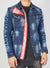 Buyer's Choice Denim Jacket - Stripe - Blue - 2393-201-A35