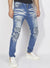 Politics Jeans - Moto Ribbed - Medium Blue - PLTKS0521513