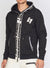 LNL Hoodie - Leather - Black and White - LLFZ1025501