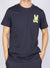 Psycho Bunny T-Shirt - Hatton 2 Sided Graphic - Navy - B6U112N1PC