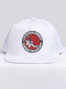 LNL Snapback - B. Clip - Black and Red on White - 103