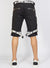 LNL Shorts - Strapped - Black with White - LDS421102
