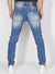Politics Jeans - Moto Ribbed - Medium Blue - PLTKS0521513