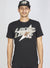 LNL T-Shirt - Heavy Hitta - Grey and Silver on Black - 105