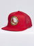 LNL Snapback - B. Clip - Blue and Yellow on Red - 102