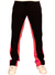 Rebel Minds Track Pants - Stripe Stacked Fit - Black And Red - 100-411